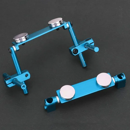 Vista 8 de Plplaaoo Kit de 2 piezas de montaje magnético invisible a control remoto - Soporte de carcasa invisible de aleación de aluminio ligero para HSP 1/10