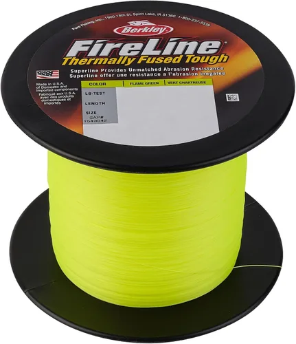 Vista 9 de Línea de pesca Berkley FireLine Superline Verde Llama - Nuevo