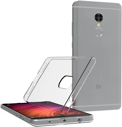 Vista 4 de MaiJin Funda para Xiaomi Redmi Note 4 / Redmi Note 4X (5.5 pulgadas) Suave TPU Goma Gel Parachoques Transparente Cubierta Trasera