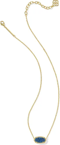 Vista 9 de Kendra Scott - Collar Elisa con dije para mujer, joyería de moda, chapado en oro de 14 quilates
