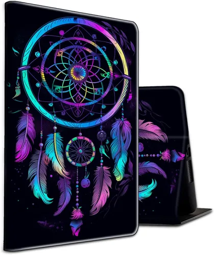 Vista 17 de Funda para tablet Amazon Kindle Fire HD 8/HD 8 Plus versión 2022/2020 (12ª/10ª generación), fundas antideslizantes multiángulo con función de Pinos