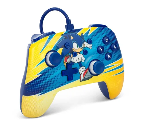 Vista 5 de PowerA Enhanced Wired Controller for Nintendo Switch - Sonic Boost