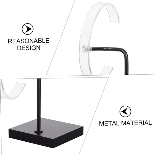 Vista 4 de USHOBE 3 Pcs Watch Stand Girl Watches Reloj Para Hombre Inteligente Watch Organizer Stand Gifts Ornament Display Stand Wrist Watch Display Watch