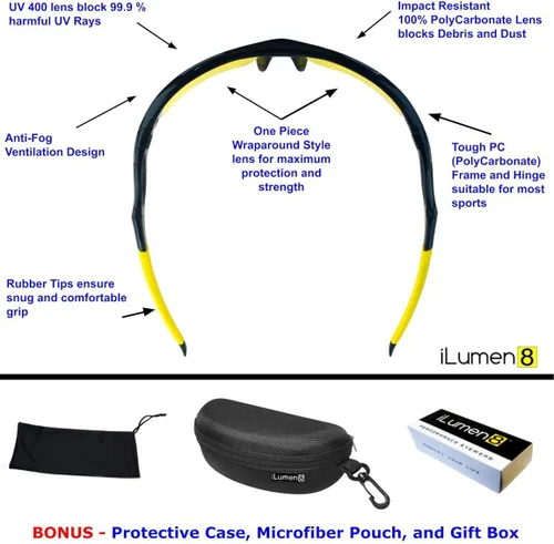 Vista 4 de BEST Night Driving Glasses- Anti Glare Night Vision Reduce Eye Strain Men Women