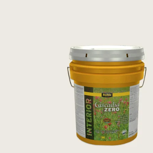 Vista 62 de Rodda Paint CASCADIA XL - Pintura e imprimación satinada para exteriores en uno, cuarto de galón, color blanco