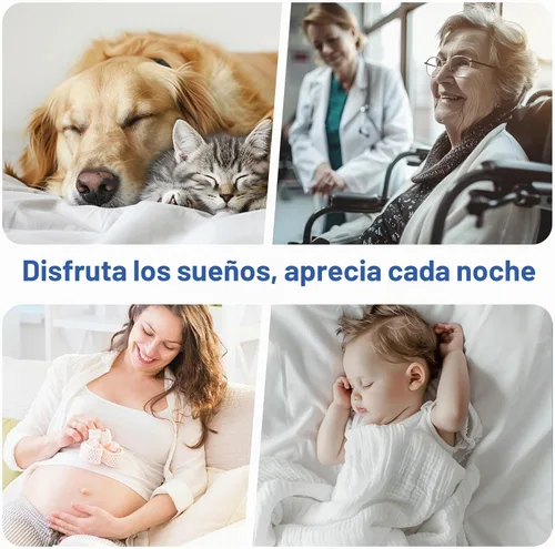 Vista 8 de MUXHOMO Protector de colchón Twin, funda de colchón acolchada Twin 100% impermeable, protector de colchón tipo almohadilla silencioso, suave