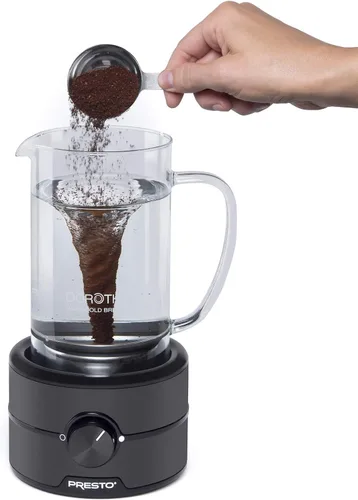 Vista 3 de Presto 02937 Dorothy™ Electric Rapid Cold Brewer - Preparación en frío en casa en 15 minutos - No más esperas de 12 a 24 horas.