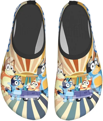 Vista 3 de NZHMZJK Zapatos de agua para niños y niñas, calcetines acuáticos de secado rápido, para natación, playa, yuga, ejercicio, deporte, piscina, camping