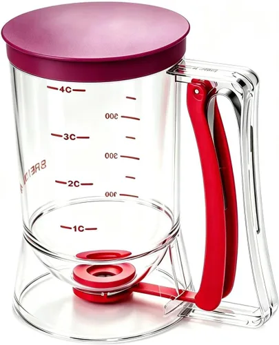 Vista 10 de BBSTARZ Separador de masa para magdalenas, crepes, galletas, pasteles, gofres. Dispensador de masa, separador de galletas, separador de crema. Taza