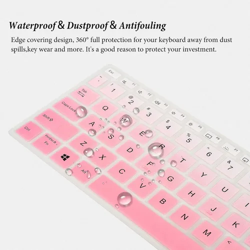 Vista 6 de ASUS Funda de teclado para VivoBook S15 S533 S533FA K3502, VivoBook 15 S513 S513IA K513 F513 X513 M513 M3502, portátil E510 L510KA-ES04, ZenBook Pro