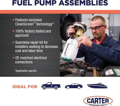 Vista 2 de Carter Fuel Systems Reemplazo automotriz 12V (P76109M) de la asamblea del módulo de la bomba de combustible eléctrica