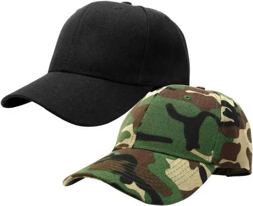 Vista 232 de Falari - Gorra de béisbol, tamaño ajustable, para correr, entrenamientos y actividades al aire libre, para todas las estaciones.