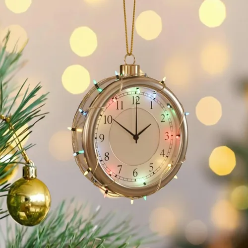 Vista 6 de Cuaderno de oficina personalizado, adorno de Navidad, libro de diario, adorno colgante plano, lectura acogedora, regalos de Navidad para profesores