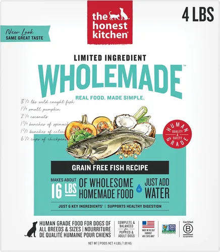 Vista 13 de Alimento para Perro con Escasos Ingredientes Deshidratados Moderados de Honest Kitchen
