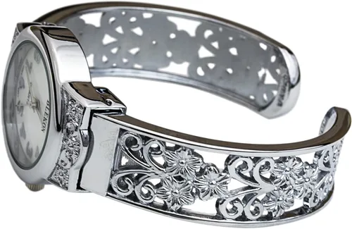 Vista 4 de Blekon Collections Reloj de pulsera de cuarzo japonés para mujer, 1.102 in, diseño elegante