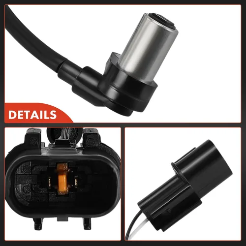Vista 7 de A-Premium Sensor de velocidad de rueda ABS compatible con modelos Mitsubishi, Montero 1998 1999 2000, 3.5L, Sport Utility - Lado delantero derecho
