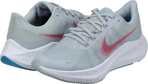 Vista 2 de Nike Zoom Winflo 8 Wolf GreyBright Crimson - Zapatillas de entrenamiento para hombre talla 12