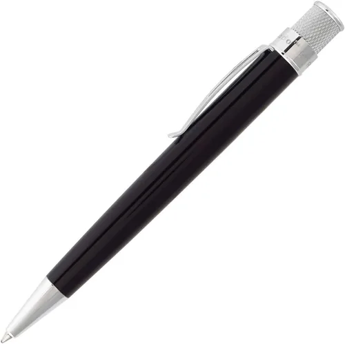 Vista 2 de Retro 51 Tornado™ Classic Lacquer Bolígrafo Rollerball - Negro
