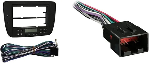 Vista 2 de Metra 99-5718 Juego de tablero de instalación DIN simple o doble para Ford Taurus/Mercury Sable 2000-2003