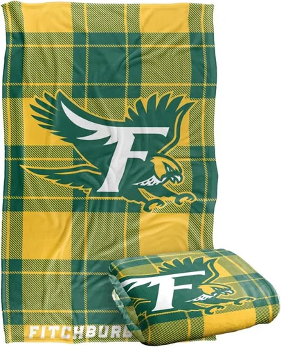 Vista 281 de LOGOVISION St John's University Campus Plaid Spirit Silky Touch Manta súper suave 36 x 58 pulgadas