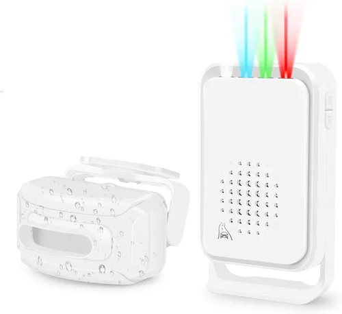 Vista 14 de Timbre con sensor de movimiento Greencycle para negocios con voz personalizada, sensor de movimiento por infrarrojos con generador de ruido