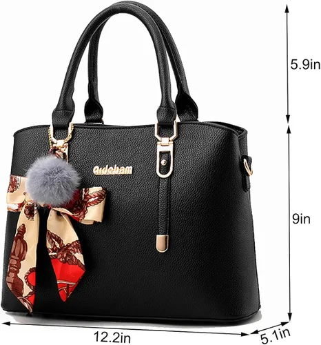 Vista 2 de YOUNXSL Bolsos y bolsos de mano para mujer, bolsos de hombro, carteras con asa superior