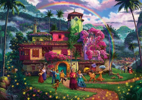 Vista 31 de MIGHTYPRINT Disney – La Bella Durmiente – Princesa Aurora y el Príncipe Felipe – Arte de pared duradero de 24 x 17 pulgadas – No hecho de papel