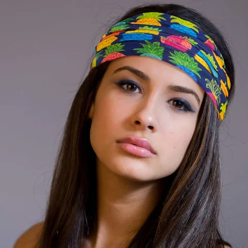 Vista 7 de Spoontiques Envolturas para el cabello y la cara - Pañuelo multifuncional - Diadema - Bufanda - Polaina para el cuello - Pasamontañas - Mapa