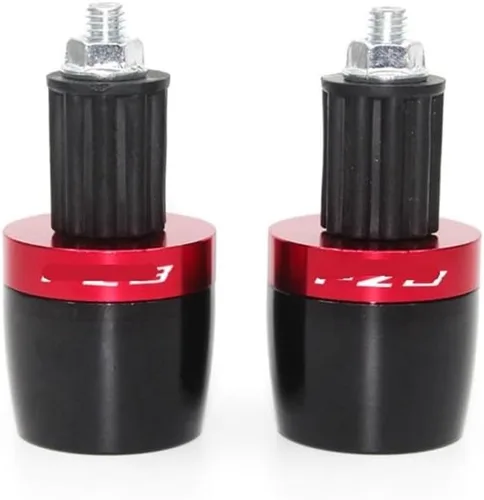 Vista 16 de for FZ8 for FZ 8 7/8" Motorcycle Handlebar Grips Ends Counter Weight Handle Bar End Cap Bar Ends