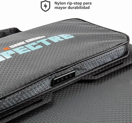Vista 6 de Dark Energy Spectre - Panel solar plegable de 56 W Salida USB-C y USB-C para carga Ultraduradero, IPX7 impermeable, diseño encadenable, potencia