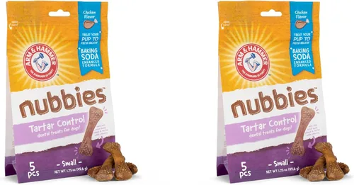 Vista 9 de Arm & Hammer Nubbies - Golosinas dentales para perros, sabor a pollo, 5
