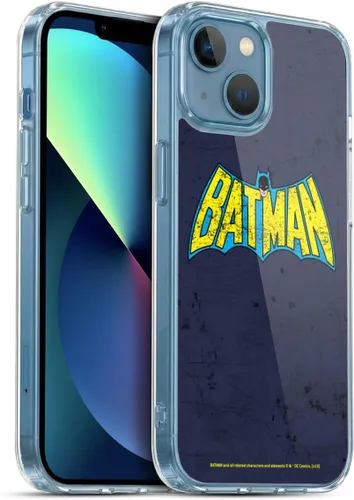 Vista 300 de Head Case Designs Funda de gel con licencia oficial de Batman DC Comics Bat Signal Logos [protección de grado militar] compatible con Apple iPhone 7