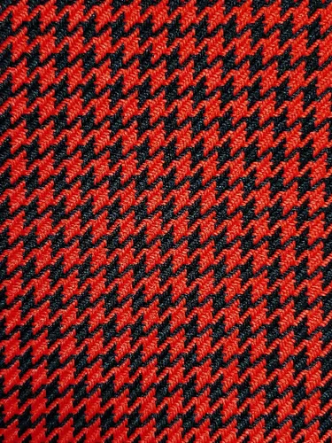 Vista 2 de Material retro de pata de gallo y tela de tapicería de 57 pulgadas de ancho vendido por yarda (7298920 carbón)