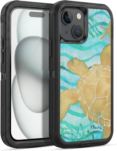 Vista 170 de Head Case Designs Officially Licensed Paul Brent Agate Mermaid Coastal Gel Armor Case [Military Grade Drop Protection] Compatible with Apple iPhone