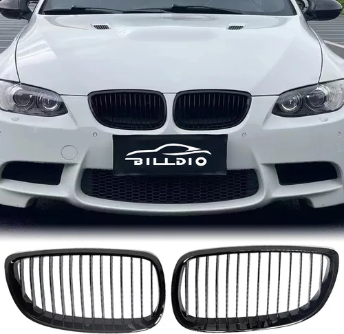 Vista 40 de Parrilla G20 - Parrilla de Riñón Negra Compatible con Serie 3 G20 316i/318i/320i/328i/330i/335i/340i de 2019-2022 Negro Brillante Diamante