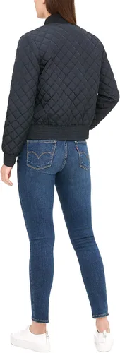 Vista 2 de Levis Chaqueta bomber acolchada con diamantes para mujer