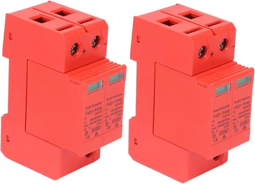 Vista 8 de 2pcs 2P dispositivos de protección 40KA DC pararrayos fotovoltaico con control remoto (DC 500V)