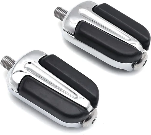 Vista 3 de 216-105- 2 clavijas cromadas para palanca de cambios compatibles con todos los modelos Harley Davidson