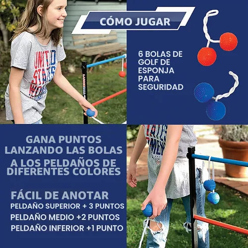 Vista 7 de Ladderball Pro Acero