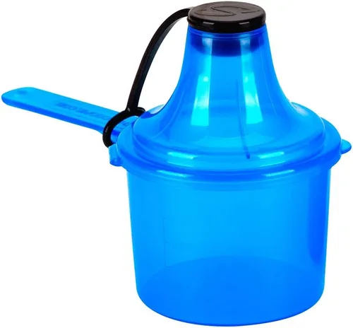 Vista 24 de 15 cc 1 cucharada 1/2 fl oz. 14.8 mL Cuchara de plástico de mango corto con embudo adjunto, cucharas medidoras para polvos, café, comida