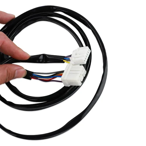 Vista 7 de XTPTFABS Arnés de guardabarros trasero, conector de 8 posiciones y conector de 6 posiciones que se conecta a la placa de circuito de la luz trasera
