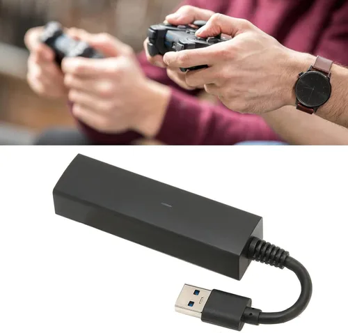 Vista 7 de Tangxi Adaptador PSVR para PS4PS5, PS4 cámara a PS VR convertidor cable compatible con consola PS5, USB3.0 Plug and Play VR juegos accesorios