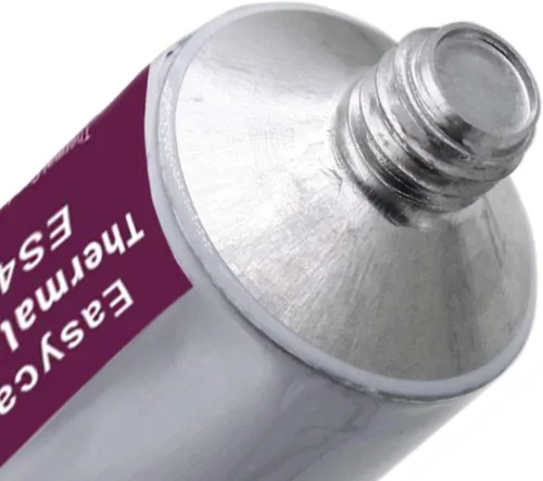 Vista 3 de Easycargo Kit de pasta térmica de 3.53 oz, compuesto térmico de carbono de silicona blanca para todos los enfriadores, interfaz de disipador