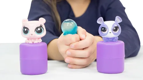 Vista 5 de Basic Fun Tech 4 Kids Littlest Pet Shop Mashems Fashems Blind Pack Capsule - Paquete de 4 (4 cápsulas por pedido)