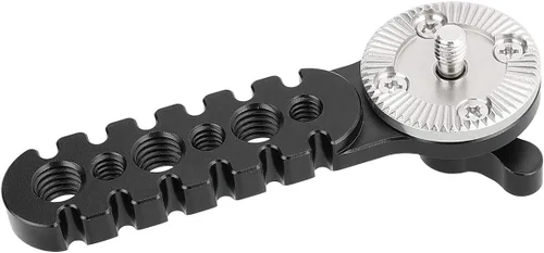 Vista 6 de CAMVATE Brazo de extensión roseta con tornillo de rosca M6 para equipo de jaula de cámara DSLR