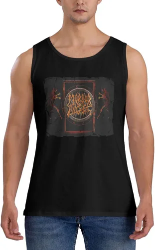 Vista 9 de Men's Tank Top T Shirts Short Sleeve Fashion Tee Teenager Classic Summer Cotton Shirts for Sports Walking Top