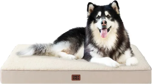 Vista 59 de EHEYCIGA Camas ortopédicas para perros, cama para perros con funda extraíble lavable, todos los tamaños de perros