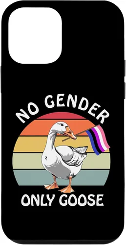 Vista 28 de Funda para iPhone 12 Pro Max Genderfluid Goose Bi Pride Flag Bi Pride Parade Flag LGBTQ