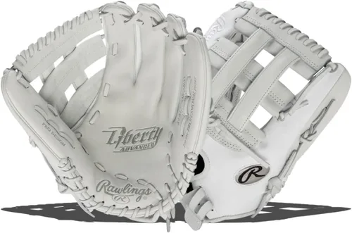 Vista 7 de Rawlings Guantes de sóftbol Liberty Advanced COLORSYNC Series Fastpitch Tamaños 11.75 a 13 pulgadas Múltiples estilos