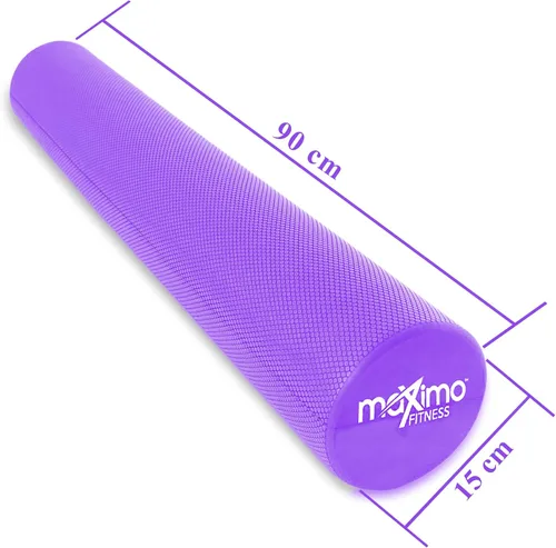 Vista 31 de Maximo Fitness Foam Roller - High Density Exercise Roller for Trigger Point Self Massage, Muscle and Back Roller for Fitness, Physical Therapy, Yoga